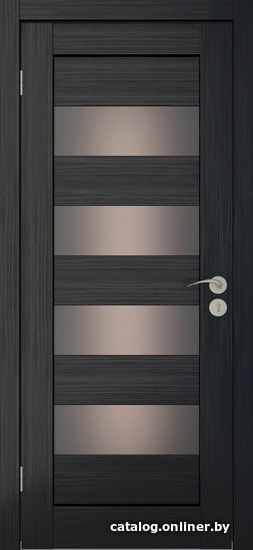 

Межкомнатная дверь IstokDoors Горизонталь-2 ДЧ 70x200 (венге мелинга/стекло бронза)
