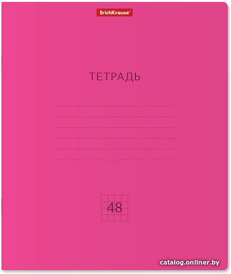 

Полуобщая тетрадь Erich Krause Классика. Neon 48 л клетка 56558