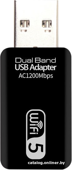 

Wi-Fi адаптер USBTOP Dual Band USB Adapter AC1200 Mbps