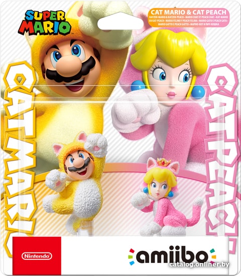 

Экшен-фигурка Nintendo amiibo Марио-кот + Пич-кошка