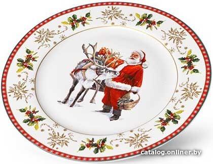 

Тарелка обеденная Fissman Christmas 13781