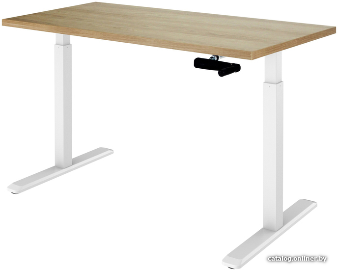 

Стол для работы стоя ErgoSmart Manual Desk 1360x800x36 мм (дуб натуральный/белый)