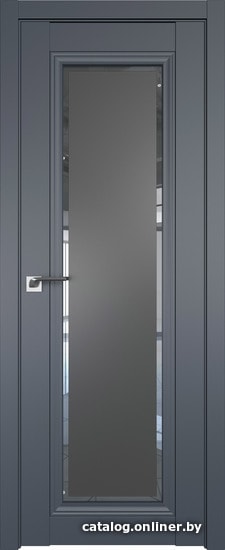 

Межкомнатная дверь ProfilDoors 2.101U 90x200 (антрацит, стекло square графит)