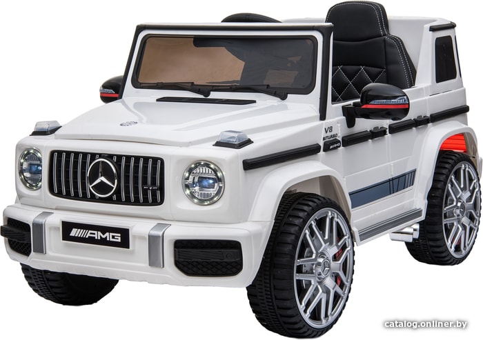 

Электромобиль Farfello Mercedes-AMG G63 (белый)