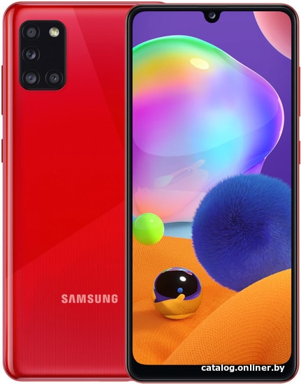 

Смартфон Samsung Galaxy A31 SM-A315F/DS 4GB/64GB (красный)