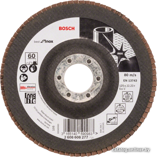 

Шлифовальный круг Bosch X581 Best for Inox 2608608278
