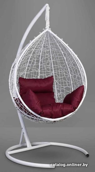 

Подвесное кресло Laura Outdoor Sevila (белый/бордовый)
