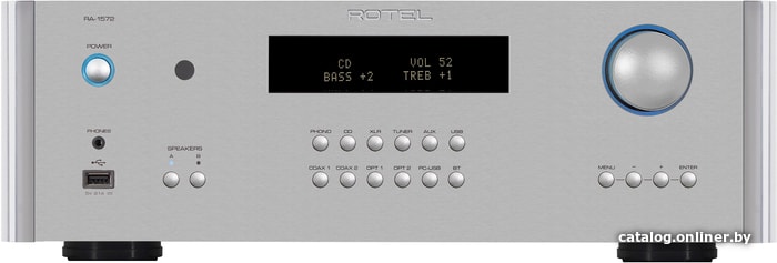 

Интегральный усилитель Rotel RA-1572 (серебристый)