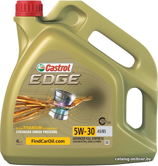 

Моторное масло Castrol EDGE 5W-30 A5/B5 4л