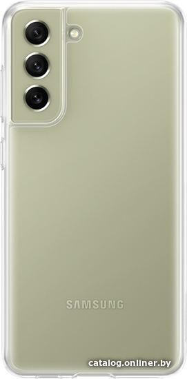 

Чехол для телефона Samsung Clear Cover S21 FE (прозрачный)