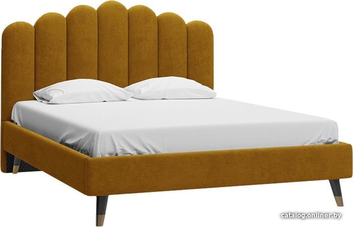 

Кровать Divan Лиель 160x200 (barhat amber)