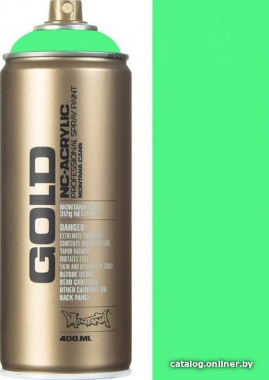 

Краска Montana Gold F6000 283888 0.4 л (acid green)