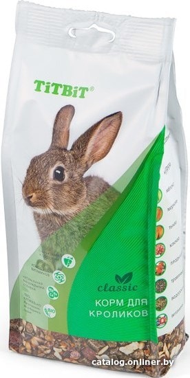 

Корм для грызунов TiTBiT Classic для кроликов 500 г