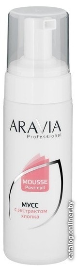 

Aravia Professional после депиляции с экстрактом хлопка 160 мл