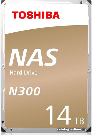 

Жесткий диск Toshiba N300 14TB HDWG21EEZSTA
