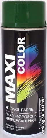 

Эмаль Maxi Color 400мл RAL 6002