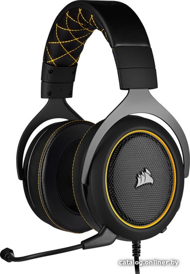 

Наушники Corsair HS60 Pro Surround (черный/желтый)