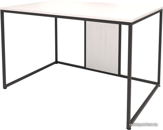 

Стол Millwood DT-1 (шпон белый/металл черный)