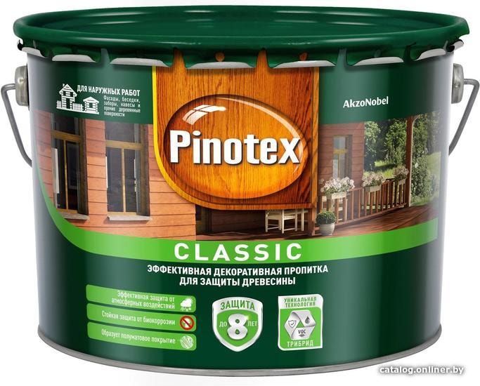 

Пропитка Pinotex Classic 9 л (орех)