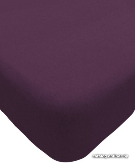 

Постельное белье Lovkis Home Трикотаж 160x200 Мр0010-16 (баклажан)