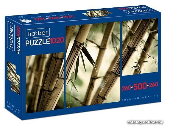 

Набор пазлов Hatber Premium Triptych. Бамбуковый лес Т1020ПЗ2_22527