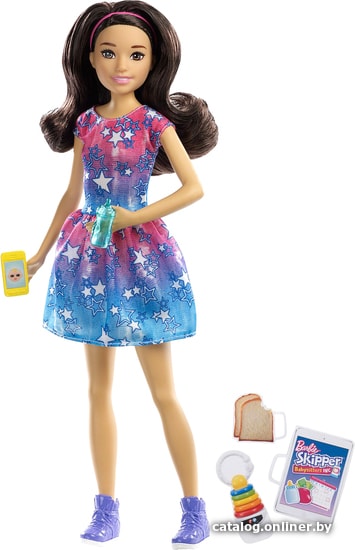 

Кукла Barbie Skipper Babysitters INC Doll & Accessories FXG93