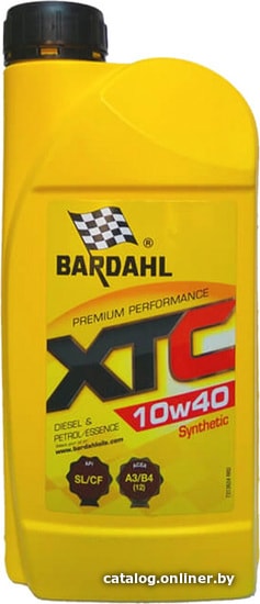 

Моторное масло Bardahl XTC 10W-40 1л