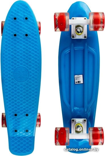 

Пенниборд MaxCity Plastic Board Gloss Small (синий)