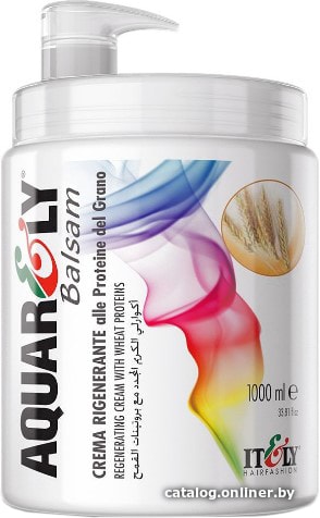 

Бальзам Itely Hairfashion Регенерирующий с протеинами пшеницы Aquarely 1000 мл