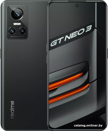 

Смартфон Realme GT Neo 3 80W 12GB/256GB индийская версия (черный)