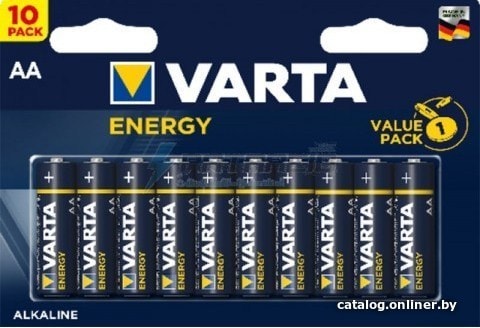 

Батарейка Varta Energy AA 10 шт.