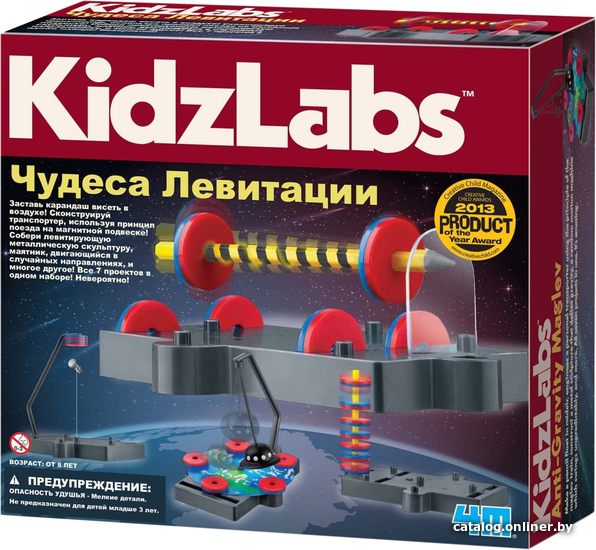 

Набор для опытов 4M KidzLabs Чудеса левитации 00-03299