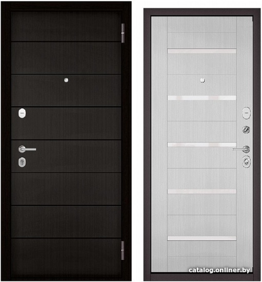 

Металлическая дверь Бульдорс Ekonom PP-6 205x86 (дерево темное/дерево выбеленное, правый)