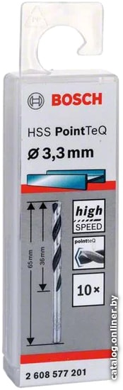 

Набор оснастки Bosch 2608577201 (10 предметов)