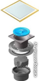 

Трап/канал Pestan Confluo Standard Vertical White Glass Gold