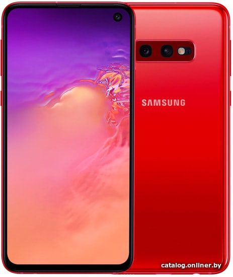 

Смартфон Samsung Galaxy S10e G970 6GB/128GB Dual SIM Exynos 9820 (красный)