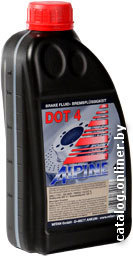 

Тормозная жидкость Alpine Brake Fluid DOT4 1л