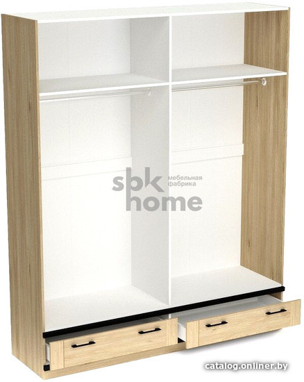 

Шкаф распашной SbkHome Бостон 11611 (гикори джексон светлый)