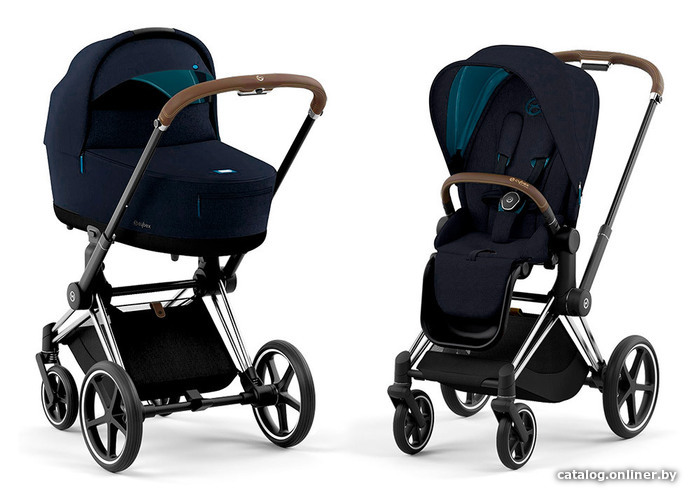 

Универсальная коляска Cybex Priam IV (2 в 1, Midnight Blue)