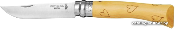 

Складной нож Opinel N°7 VRI Nature (сердца)