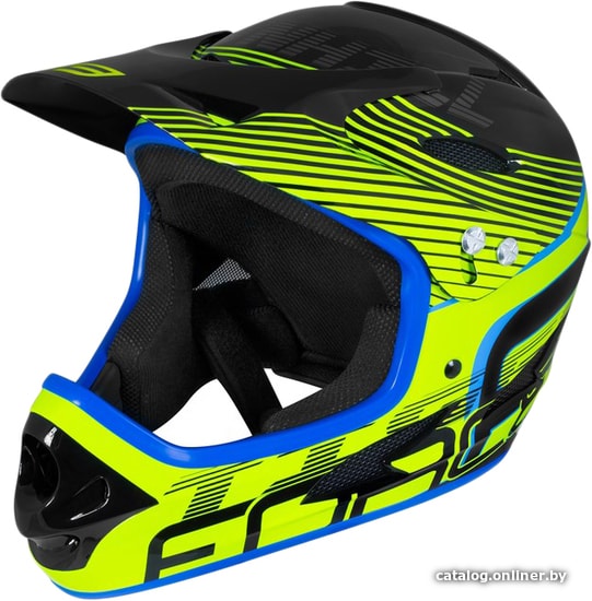 

Cпортивный шлем Force Tiger L/XL (черный/салатовый)