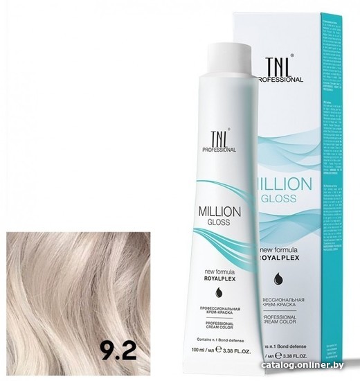 

Крем-краска для волос TNL Professional Million Gloss 9.2 100 мл