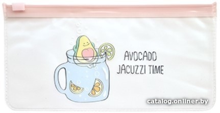 

Пенал Be Smart Avocado N2390 (прозрачный)
