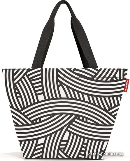 

Сумка шоппер Reisenthel Shopper M ZS1032 Zebra (черный/белый)