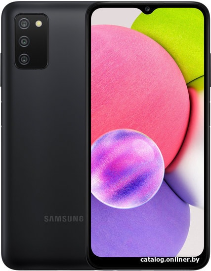 

Смартфон Samsung Galaxy A03s SM-A037F 4GB/64GB (черный)