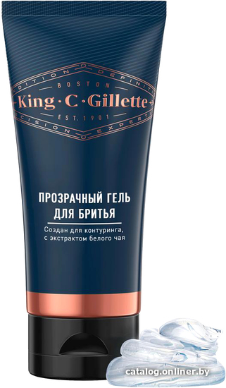 

Гель для бритья Gillette King C. прозрачный 150 мл