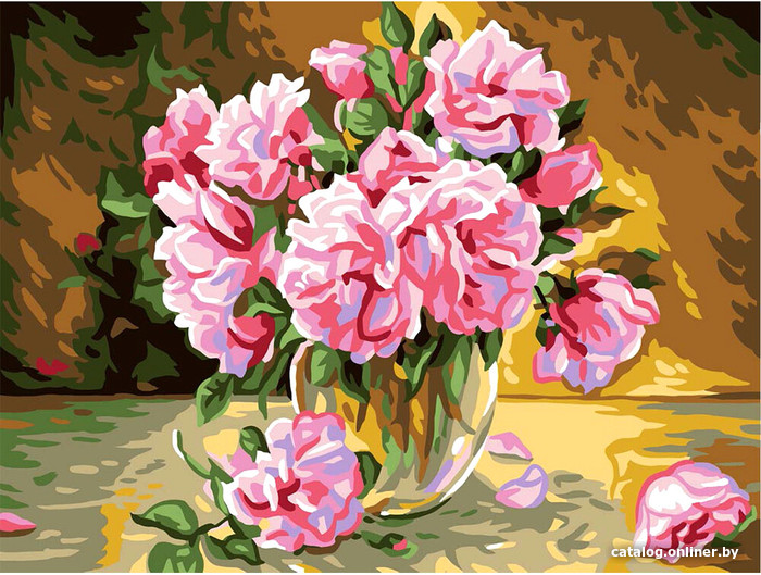 

Канва Grafitec 11.888 Розовые розы