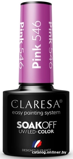 

Гель-лак Claresa Hybrid Pink 546 5 мл