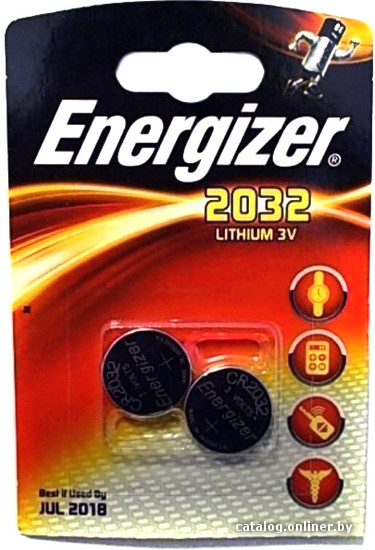

Батарейка Energizer CR2032 2 шт