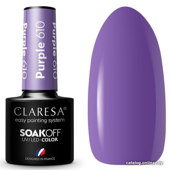 

Гель-лак Claresa Hybrid Purple 610 5 мл